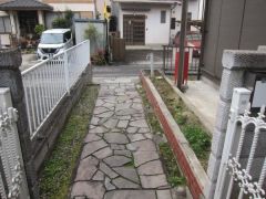 玄関アプローチ