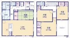 1号棟　間取り