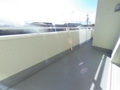 日当たり良好で洗濯物がよく乾く
