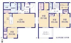 2号棟　間取り