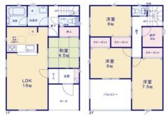 3号棟　間取り
