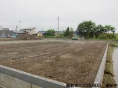 分譲地全体（造成中）
