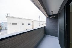 インナーバルコニーで急な雨でも安心