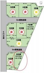 全体区画図（B区画）