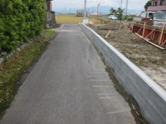 南側道路2.8m