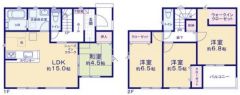 2号棟　間取り