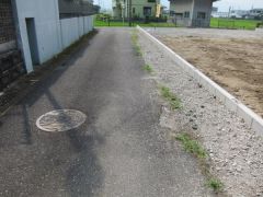 南側道路3.3m