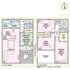 1号棟　間取り