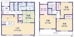 2号棟　間取り