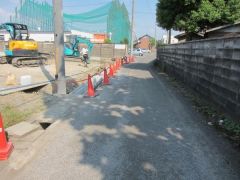 南側道路4.5m