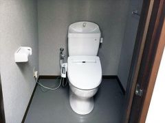 温水洗浄便座できれいさっぱり
