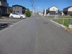 北側道路6.1ｍ