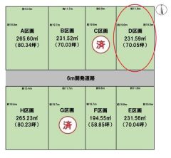 全体区画図（D区画）
