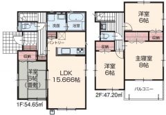 1号棟　間取り