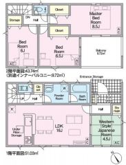 2号棟　間取り