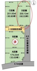 全体区画図（D区画）