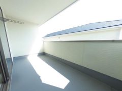 日当たり良好で洗濯物がよく乾く